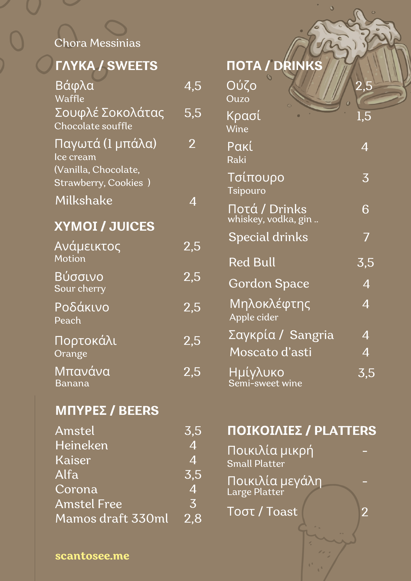 Μενού σελίδα 2