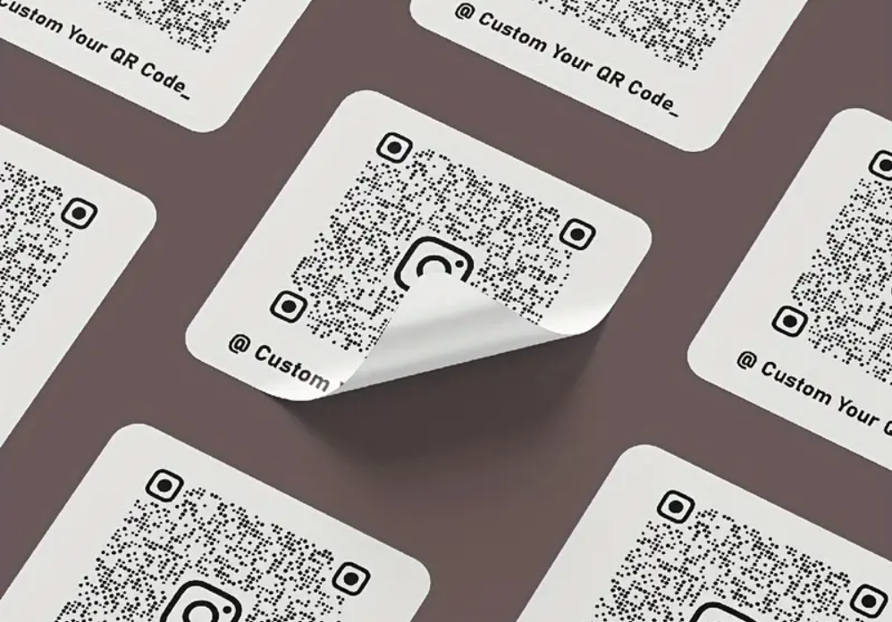 Αυτοκόλλητο QR